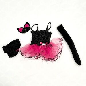 Rubie's Infant Toddler 4pc Cat Tutu Halloween Cosplay Costume